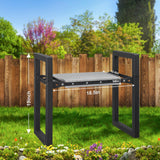 JAOTREL Garden Kneeler and Seat, Foldable Garden Stool 400lbs Heavy Duty Garden Tools Protects Knees and Back, Women and Men Seniors Gardener,Large 19.7"x10"x18.5"
