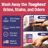 Grit Go Borax Powdered Hand Soap – Heavy-Duty Cleaning, 100% Water Soluble, Septic Safe, Cuts Grease, Oil & Dirt (5 lbs)