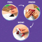 Skillmatics Foil Fun - Girl Power, 20+ DIY Foil Art Magnets, Mess-Free Craft Kit, 60+ Foam Stickers, Creative Activity for Girls, Kids, Tweens, Teens (Ages 7-13), Christmas Gifts, Travel, Party Favor