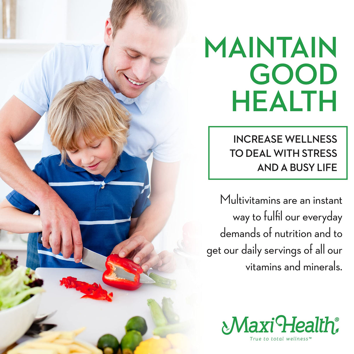 Maxi Health Chewable Multivitamin for Kids, Teens and Adults - Cherry Chewable Vitamins for Adults & Children - Kosher Kids Multivitamin + Iron (180 Tablets)