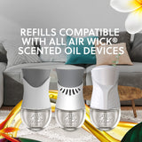 Air Wick Plug in Scented Oil Refill, 10ct, Hawaii, Air Freshener, Eco Friendly, Essential Oils