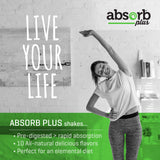 Absorb Plus Vegan Isolate Protein - Gut Health, Nutritional Support, Natural Ingredients, Non-GMO, Gluten-Free, Organic Sprouted Rice Protein (100g, Unsweetened Vanilla Brûlée)