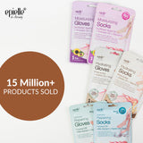 Epielle Hydrating Foot Mask 6 Pairs, Relieve and Soften with Shea Butter & Jojoba Oil, Deep Moisturizing Socks for Dry, Cracked Feet, Self Care Gifts for Women, Spa Kit