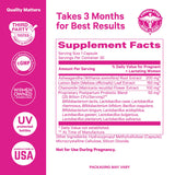 Pink Stork Probiotics for Postnatal Women - 30 Billion CFUS with Ashwagandha and Chamomile, Postpartum Essentials for Hormone Balance, Mood Support, Gut Health, Digestive Wellness, 30 Capsules