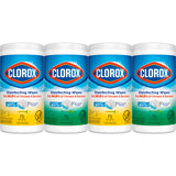 Clorox Disinfecting Wipes Value Pack, Bleach Free Cleaning Wipes, 75 Count Each, Pack of 4