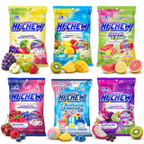 HI-CHEW Variety Mix, Pack of 6 Bags - 17 Flavor Assort Sweet and Sour Chewy Candy, Unique Fun Soft - Immensely Juicy Fruity Candy Flavors - Individually Wrapped Halloween Candy