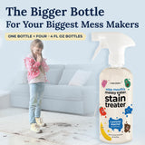 Miss Mouth's Messy Eater Stain Treater Spray - 4oz 3 Pack Stain Remover - Newborn & Baby Essentials - No Dry Cleaning Food, Grease, Coffee Off Laundry, Underwear, Fabric