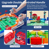 Soccer Board Game for Kids Age 4-12 Mini Foosball Table Toy