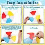 ‎Renbuzhu 15PCS Pool Party Decorations Beach Ball Paper Lanterns - Summer Luau Hawaiian Themed Hanging Decor for Home Birthday Outdoor Indoor