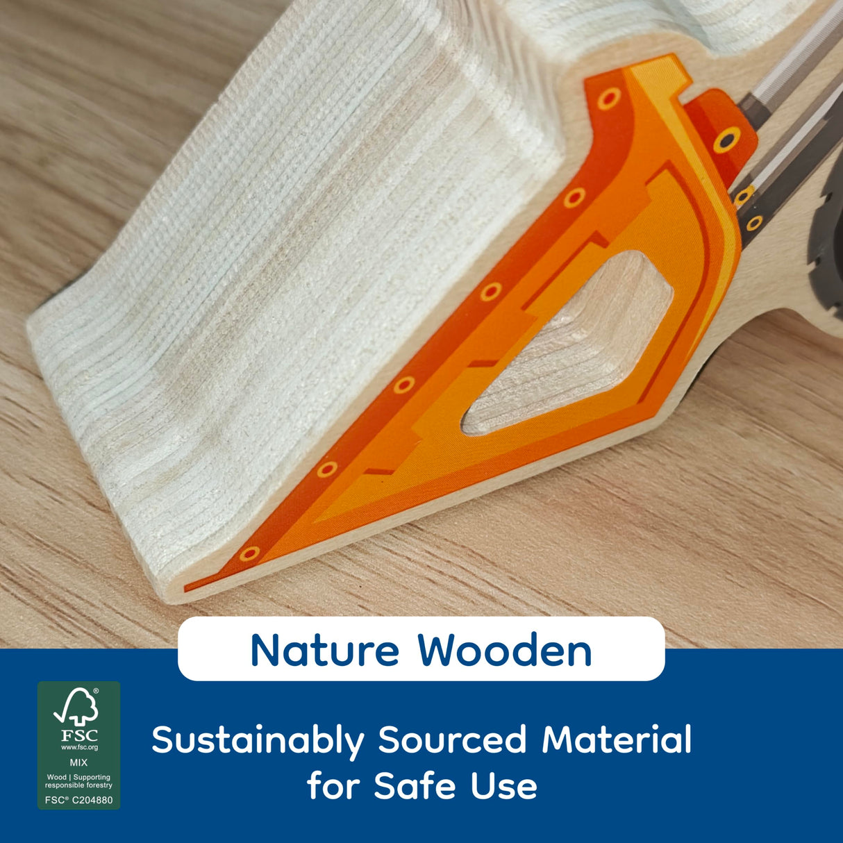 Letoiz Night Light for Kids, Wooden Loader with Led Night Light, Nursery Nightlight for Toddler Ages 3+ Boys and Girls, Cute Lamps for Birthday Gift, Christmas, New Year, Kids Room Decor, Bedroom