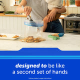 Ziploc Quart Food Storage Freezer Bags, New Stay Open Design with Stand-Up Bottom, Easy to Fill, 30 Count (Pack of 4)