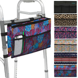 Vive Walker Bag - Accessories Wheelchair Basket Pouch (Water Resistant) - Seniors Caddy Accessory Attachment for Folding, Rolling Walkers - Carry Storage Carrier Tote - Lightweight, Universal Size