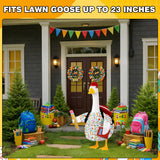 Back to School Porch Goose Outfits Goose Costume for School Outdoor Decor