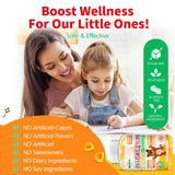 Magnesium Gummies for Kids - Magnesium Glycinate Gummies with L-Theanine, Vitamin B6, D3 for Kids & Adults Sleep, Calm, Relaxation, Stress, Brain, Bones, Muscle Relief, Sugar Free Peach & Mango 60ct