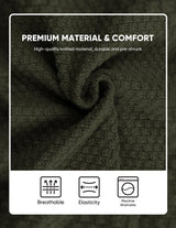 JMIERR Cardigan Sweaters for Men Fall Fashion 2025 Casual Long Sleeve Shawl Collar Button-Down Wool Blend Cable Knit Essentials Fisherman Christmas Sweater with Pockets,L,Green