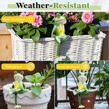 DearKeeps Garden Frog Statues – Funny Outdoor Figurines for Yard, Patio, Lawn, Indoor Decor – Cute Animal Ornaments & Plant Hangers – Birthday for Women (3 Pack)