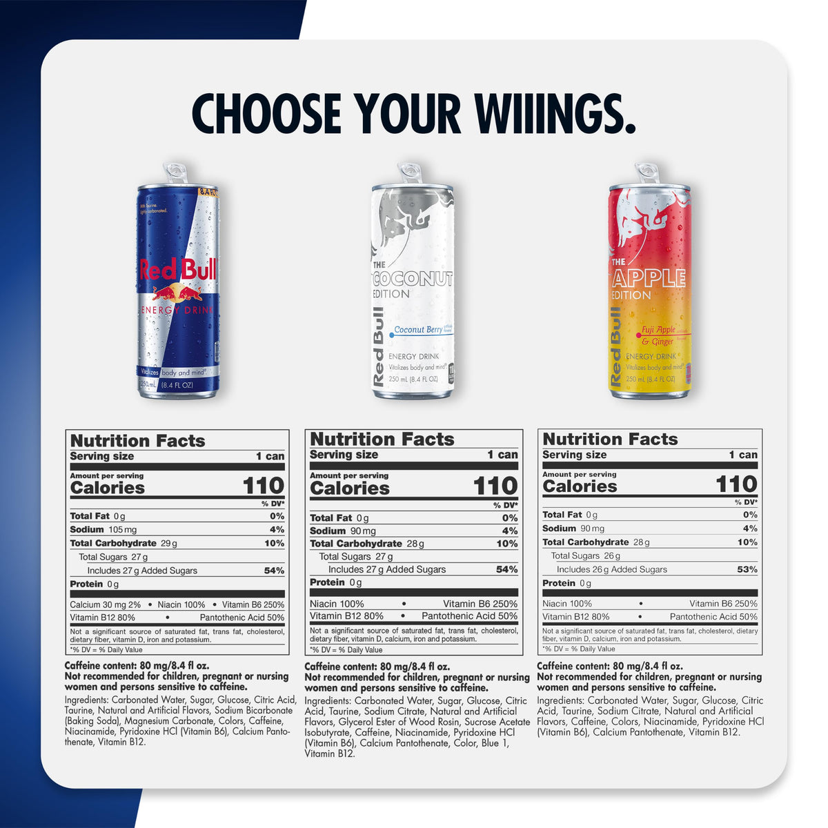Red Bull Energy Drink Variety Advent Calendar Pack