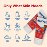 Triple Paste 3X Max Strength Diaper Rash Ointment, 40% Zinc Oxide, 6 oz