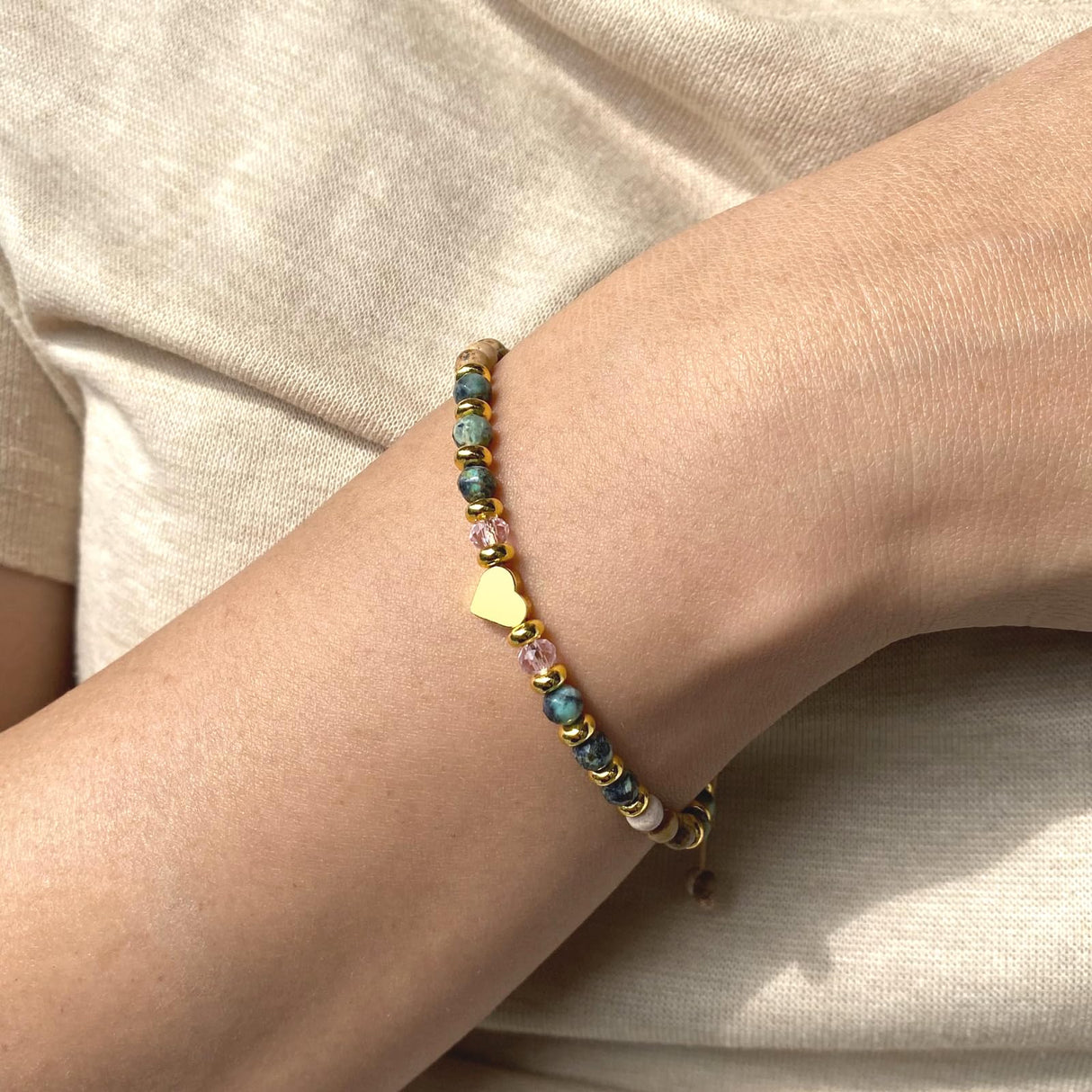 Idylane Happy Birthday Gifts for Women, Best Friend Friendship BFF Bestie Bracelets, Sister Gift from Sister, Turquoise Bracelet, Retirement Mom Gifts