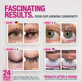 LASHCOCA!NE eyelash growth serum to grow longer & fuller eyelashes | vegan lash enhancing serum | test winner “VERY GOOD” for eyelash extensions | long eye-lashes by Svenja Walberg