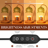 Merrtody Flower Candle Warmer Lamp with Timer & Dimmer