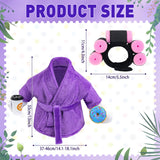 Lady Porch Goose Outfit Bathrobe Goose Outfit for 17/23" Outdoor Statue