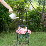 GOOOXIM Metal Obelisk Trellis - 38.3"" Climbing Support for Vines & Roses