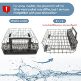 WD28X26099 WD28X34744 Dishwasher Lower Rack Compatible with GE Dishwashers - Replaces WD28X24396,WD28X22659,WD28X28918. Fits Models GDF510PSR3SS, GDF510PSM0SS, GDF510PSMOSS, GDF535PSR0SS, GDF510PSR6SS