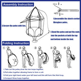 WillingHeart Play Tent for Kids, Rocket Ship Spaceship Space Themed
