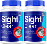 LIVORKA Sight Clear 20/20 Vision Support Supplement for Eyes - (2 Month Supply) - Pack of 2