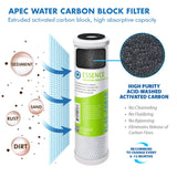 APEC Water Systems FILTER-MAX-ESPH 75 GPD Complete Replacement Filter Set for ESSENCE Series Alkaline Reverse Osmosis Water Filter System