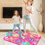 Unicorn Dance Mat for Girls, LED Music Pad, 5 Game Modes, Gift for Kids 3+
