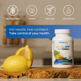 Natural Cure Labs Level Off - Spike Curb Supplement 120 Capsules 60 Servings Vegan, Non-GMO, Gluten Free