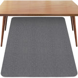 Sycoodeal Office Chair Mat for Hardwood Floor,Office Computer Gaming Chair Mat for Tile Floor,Large Floor Protector Rug,Anti-Slip,Easy to Clean,Grey(48"x36")