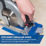 Kreg KMA2685 Rip-Cut Circular Saw Guide - Cutting Tool - Guide is Best for Regular (Side-Blade) Circular Saw - Ensure Compatibility Before Use - Woodworking Tools for Home Improvement