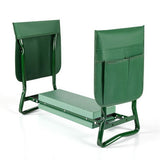 Zelurelle Garden Kneeler and Seat, 2-in-1 Gardening Kneeling Bench, Foldable Heavy Duty Garden Stool with Cushioned Pad, Gardening Gifts for Seniors Women -1PCS