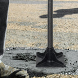 Heavy Duty Steel Tamper Tool with 62 Inch Adjustable Handle Hand Tamper for Efficient Soil Compaction Tamping Asphalt Gravel Sand Stone Dirt Heavy Duty Ground Tamper for Leveling Smoothing Surfaces