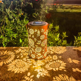 ANYTALK 2Pack Sunflower Solar Lanterns Outdoor Waterproof, Birthday Gifts for Women Mom Grandma, Hanging Solar Lights for Yard, Patio, Porch, Garden Decor, Christmas Gifts for Her/Him