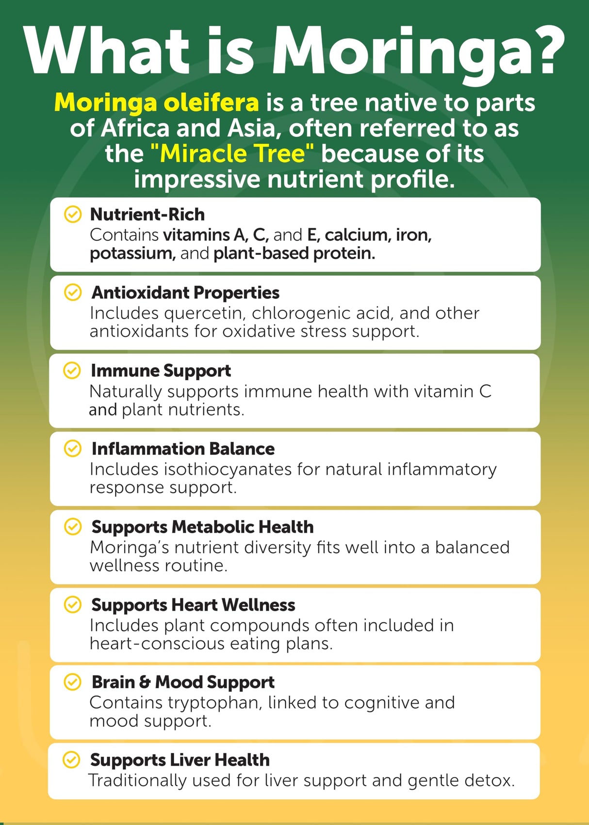 Lunakai USA Made Pure Moringa Capsules – 7850mg Advanced Moringa Leaf Extract Supplement with Ashwagandha, Boswellia, Ginseng & Turmeric, 60ct