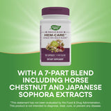 Nature's Way Premium Hem-Care, Unique Vein Health Blend*, 90 Capsules