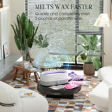 Achzzy Paraffin Wax Machine for Hands and Feet, 4000ml Paraffin Bath, Paraffin Wax Warmer with Refills, Nourishing and Moisturizing, Professional-Grade Spa Treatment for Soft and Smooth Skin