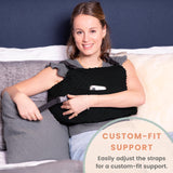 MOYOAMA Post Mastectomy Pillow - Mastectomy Pillows Post Op, Breast Pillow for Breast Surgery Recovery Supplies and Lumpectomy Recovery Supplies, After Mastectomy Must Haves, Breast Reduction Pillow
