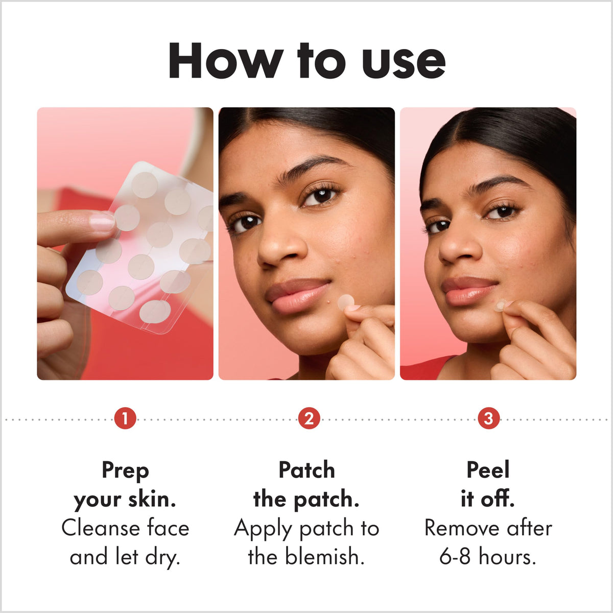 Hero Cosmetics Mighty Patch Original Nighttime Acne Pimple Patches, 75 Ct