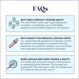 FullWell Men's Daily Multivitamin with Vitamin D, Antioxidants, Choline, and B Vitamins for Optimal Sperm Quality, Hormone Health, and Overall Male Fertility, 3rd Party Tested, 30 Servings