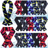 Tarpop 15 Pieces Cooling Neck Wraps Bulk Camo Ice Cooling Bandana Reusable Cooler Scarf Tube for Hot Weather Outdoor Fishing Running