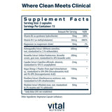 Vital Nutrients Cortisol Balance | Vegan Stress Relief Supplement | Cortisol Manager Supports Energy & Stress Levels | Ashwagandha & Magnesium for Relaxation | Gluten, Dairy, Soy Free | 30 Capsules