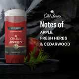 Old Spice Deodorant for Men, Aluminum Free, Swagger Scent, 3.8 oz Pack of 3