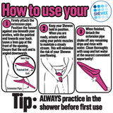 SHEWEE Flexi – The Original Female Urinal – Made in The UK – Reusable, Flexible & Portable Urination Device. Festival, Camping, Car, Hiking Essentials for Women. Stand to Pee Funnel – Pink