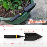 Kemaier Heavy Duty Gardening Hand Trowel - Stainless Steel Tool