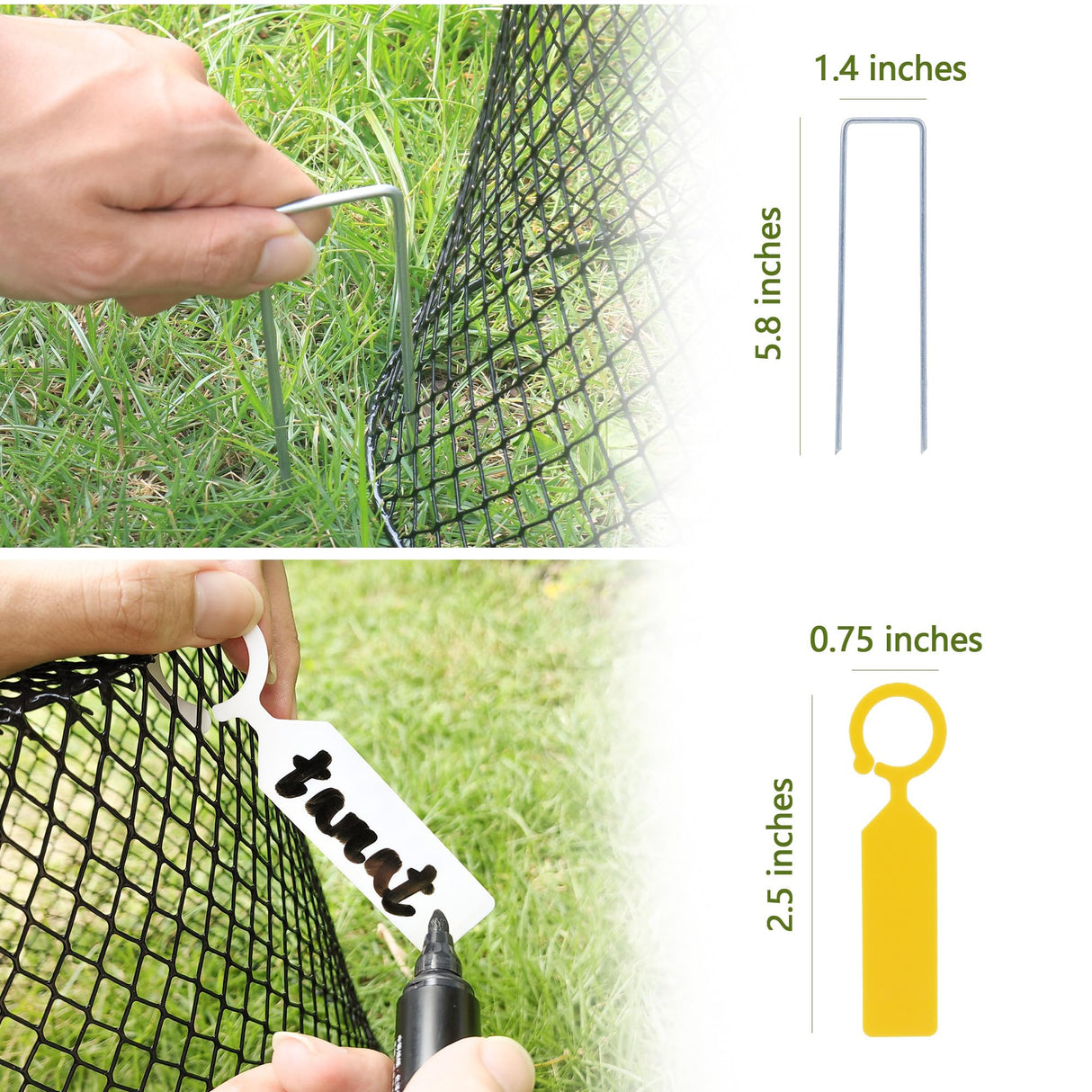 10 Pack 9.2 x 9.2 Inch Chicken Wire Cloche Plant Protectors from Animals